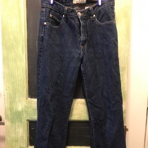 Juniors 5 Blue Asphalt Straight Leg Jeans